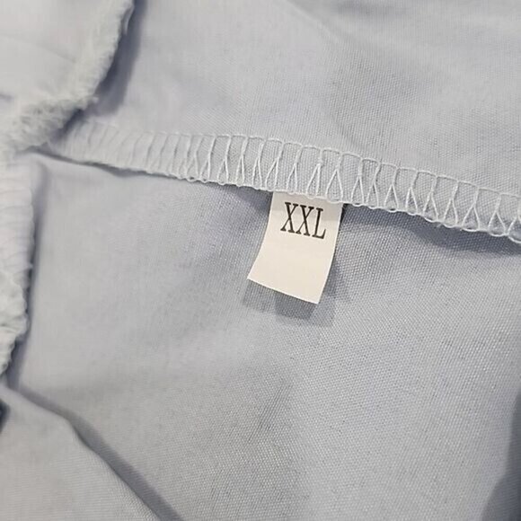 Unbranded Pants Light Blue  Pockets Lightweight High Rise Women's XXL - Picture 3 of 8